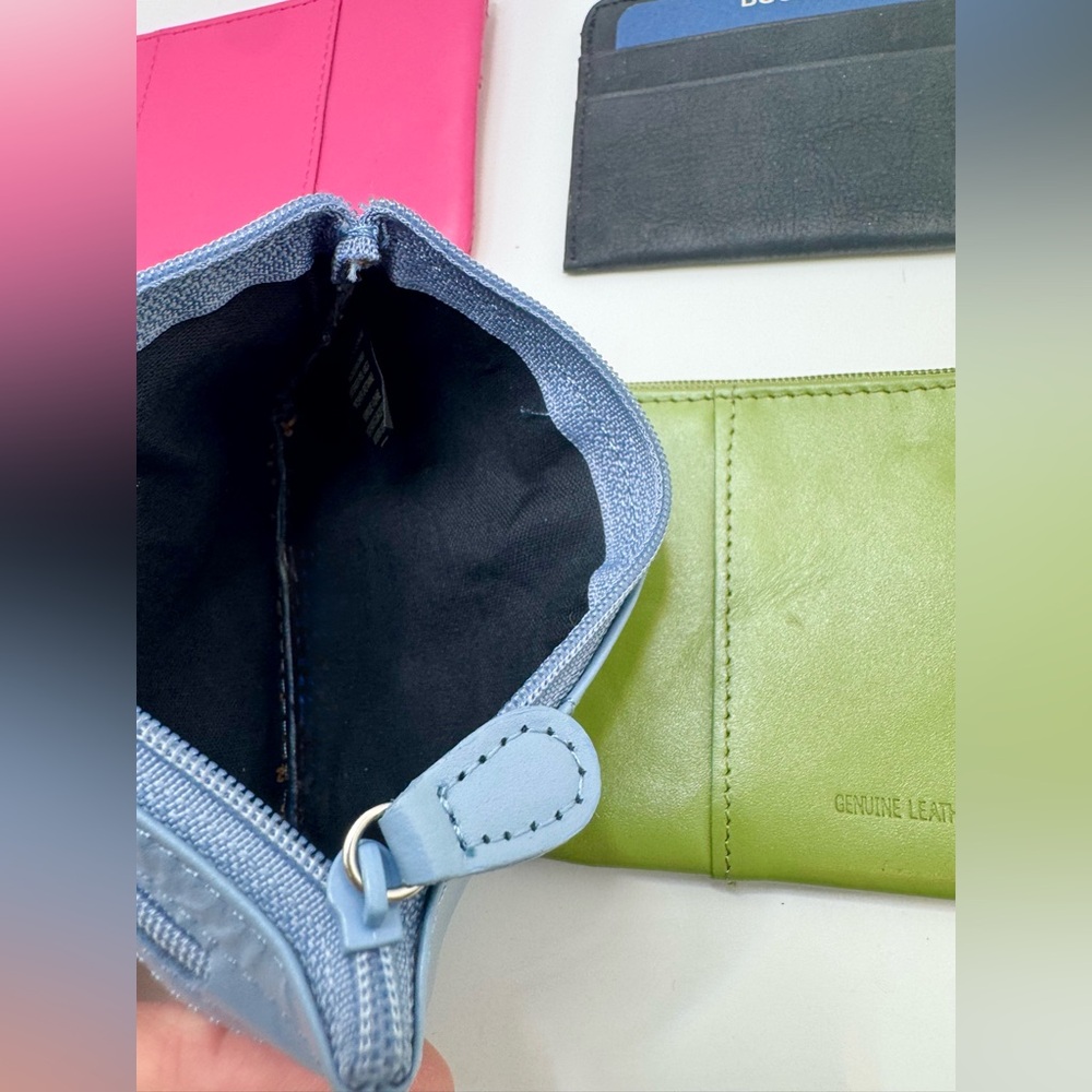 NWOT DOCKERS GENUINE LEATHER Pocket Mate Change Purse Wallet Card Holder - Picture 12 of 12